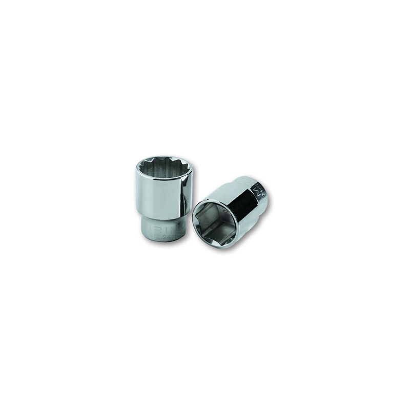 Douille 1/2" 12 pans de 19