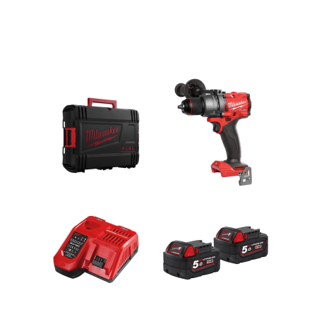 Perceuse visseuse 18V 2x 5,0Ah 158Nm M18 ONEDD3-502X