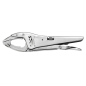 Pince étau à bec long 250 mm avec bout articulé (506A)