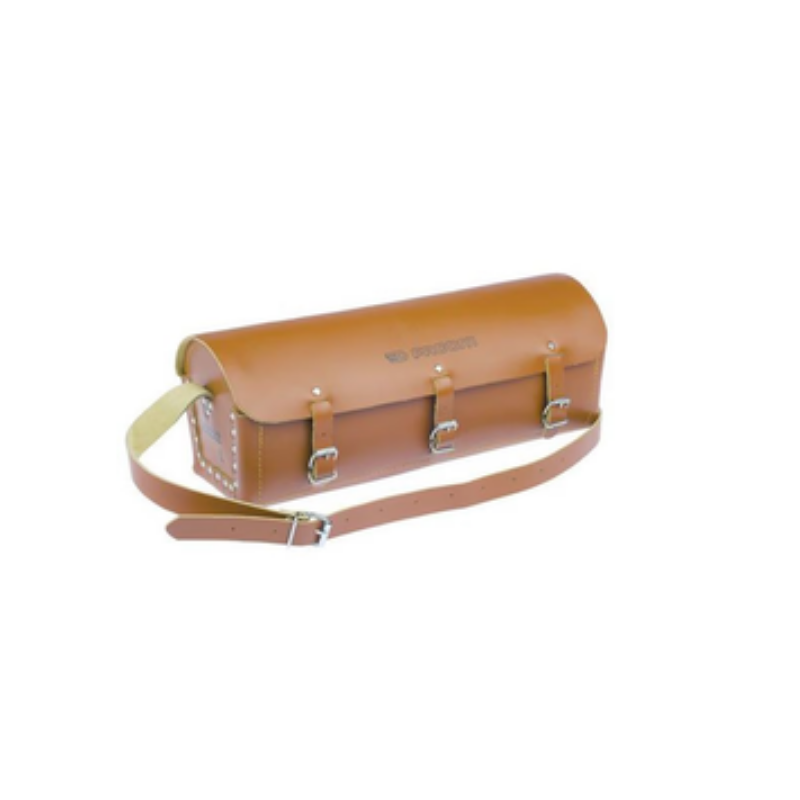 Sacoche en cuir (40,5 x 14,5 x 12,5 cms)