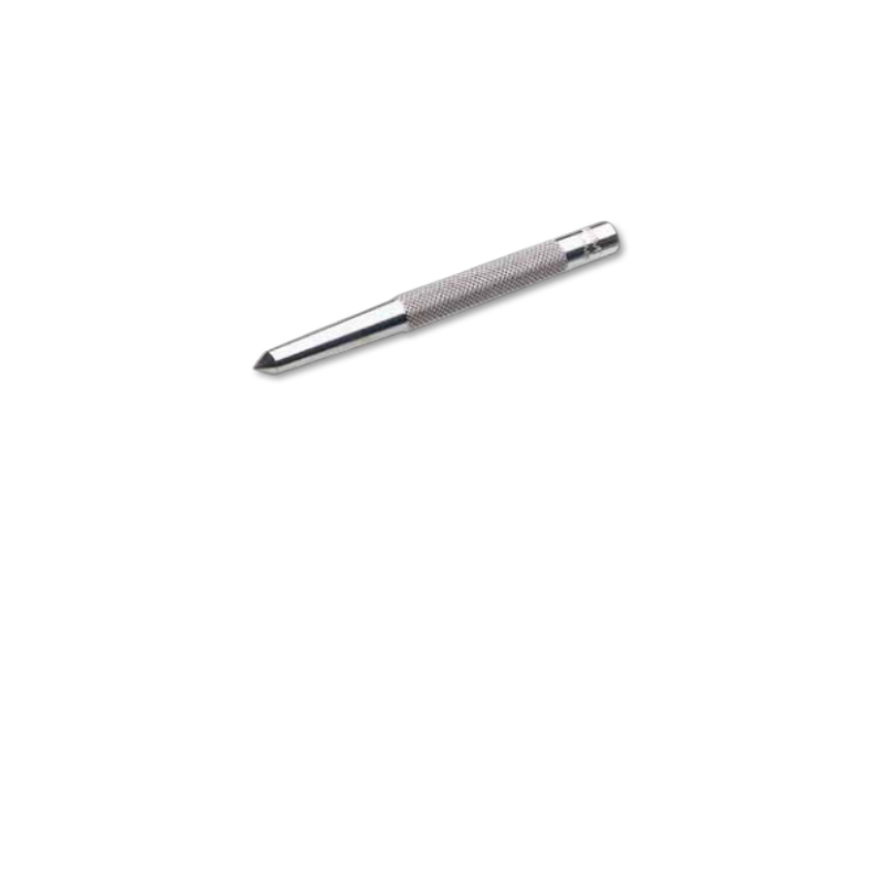 Pointeau chromé diamètre 8 x 130 mm