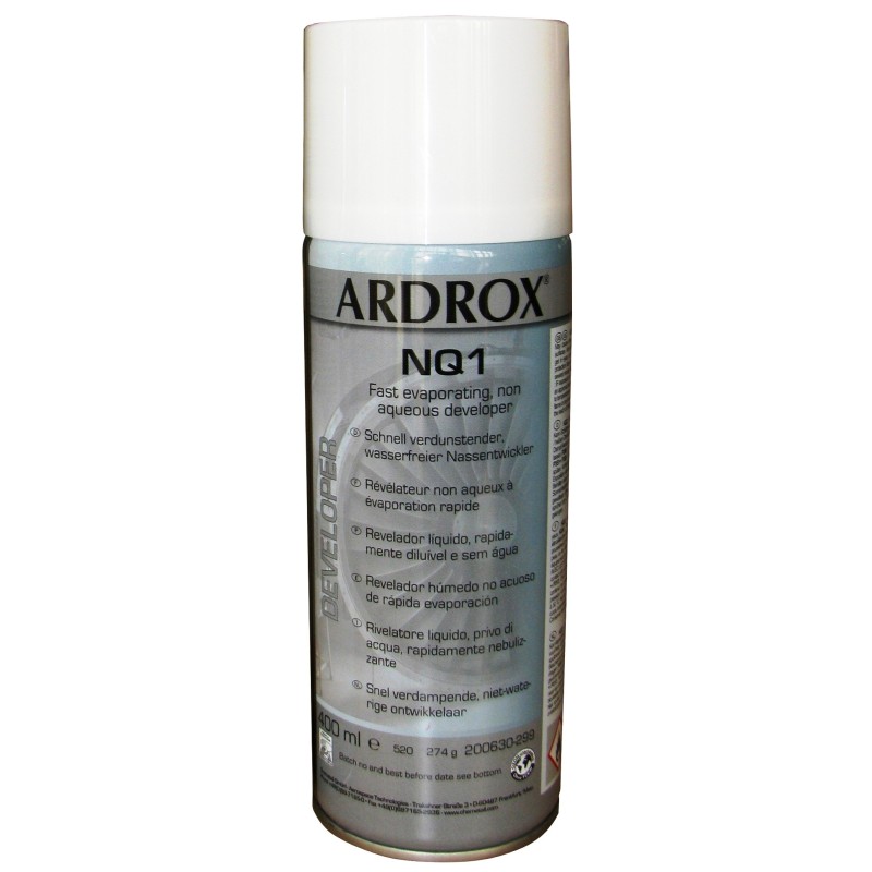 Révélateur ARDROX NQ1 PMUC blanc en aérosol de 400 ml