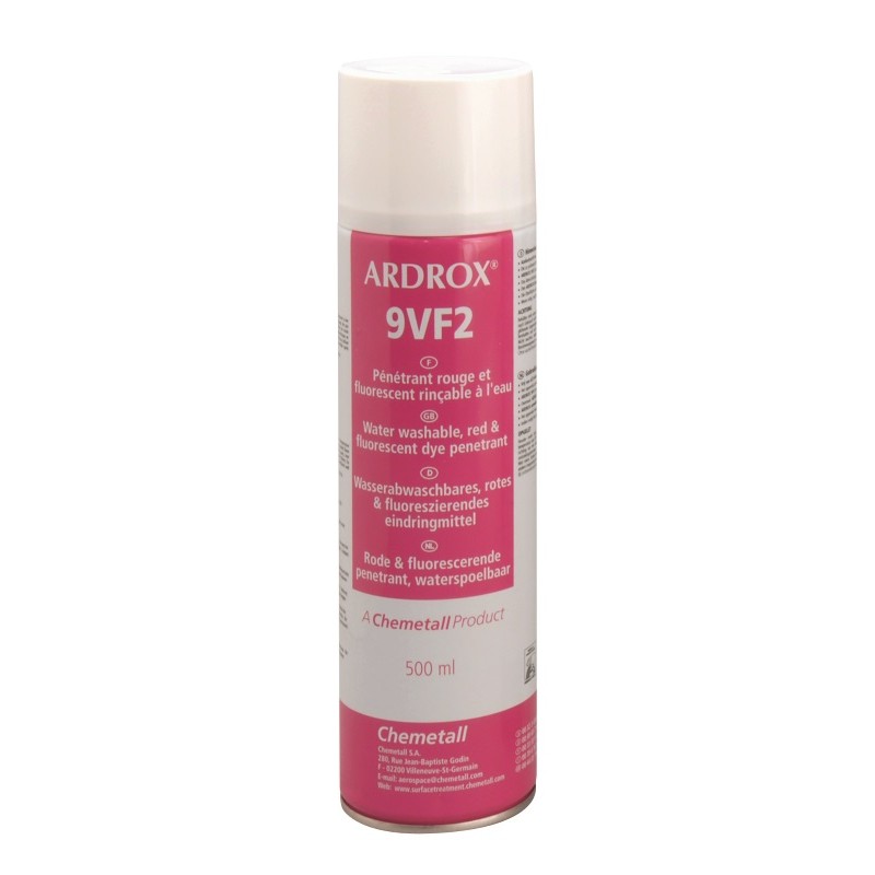 Pénétrant 9VF2 PMUC rouge en aérosol de 400 ml