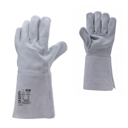 Gant arc MIG croute bovin manchette 15 cm taille 10