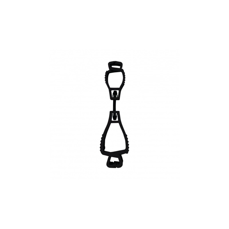 Clip porte gant noir
