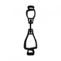 Clip porte gant noir
