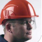 Visière de rechange pour casque VISION PLUS