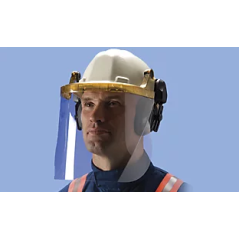Ecran anti-arc électrique en polycarbonate pour casque CENTURION