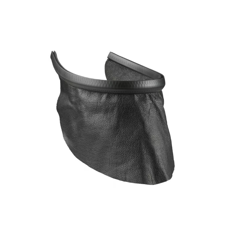 Bavette longue en cuir pour casque de la série HELIX-PANORAMAXX-SHERE