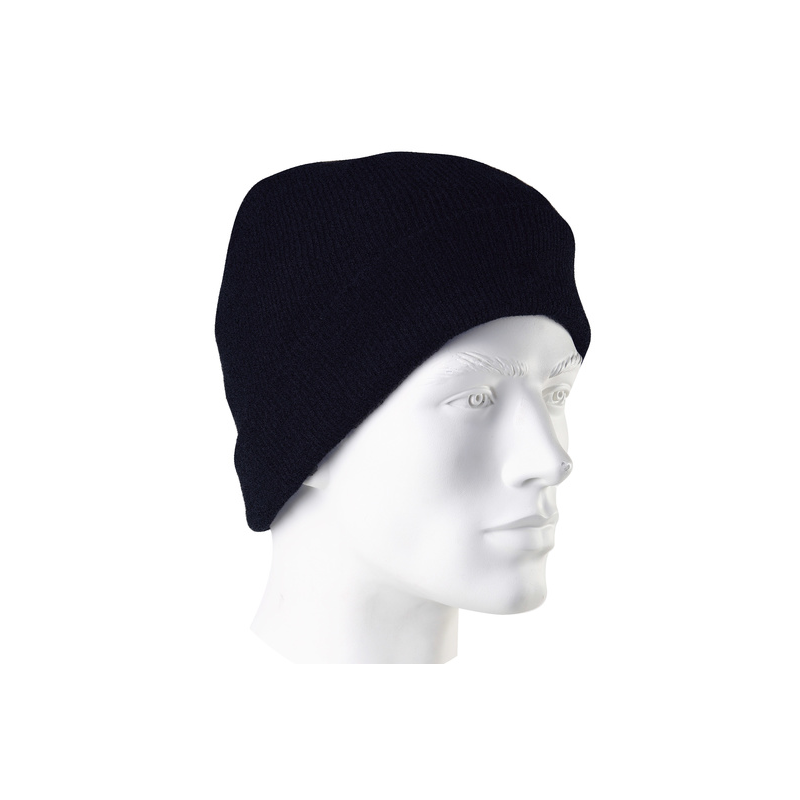 Bonnet tricoté noir doublé THINSULATE