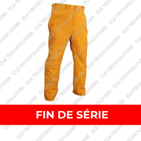 Pantalon en cuir souple GOLD taille L