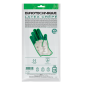 Gant support coton avec enduction 3/4 latex crêpe verte de taille 9 et taille 10