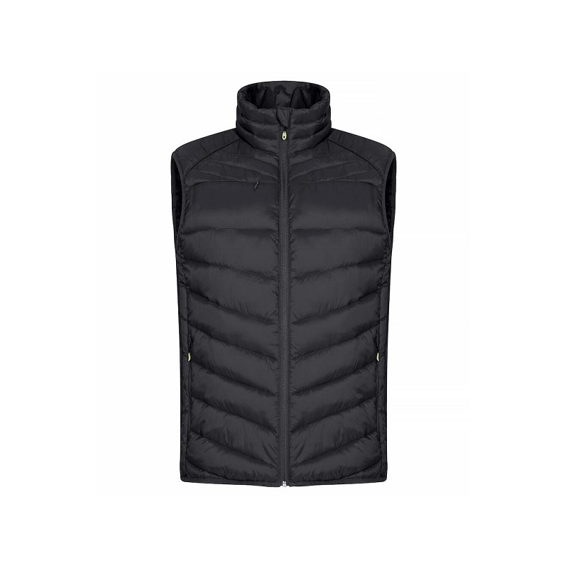 Doudoune noire sans manche pour homme de taille S à taille 4XL