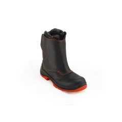 Jusqu'à épuisement du stock: Chaussure de soudeur haute ATNA TOP avec rabat sur les lacets de pointure 39 à pointure 48