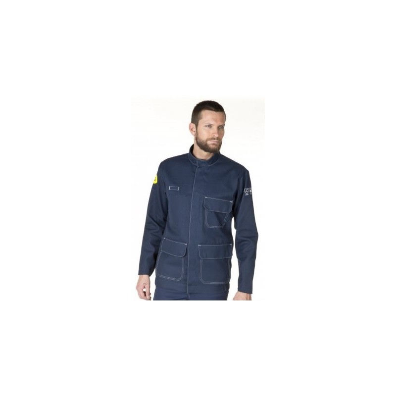 Veste multirisque TECHPROTECT bleu marine de taille 0 à taille 6