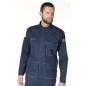 Veste multirisque TECHPROTECT bleu marine de taille 0 à taille 6