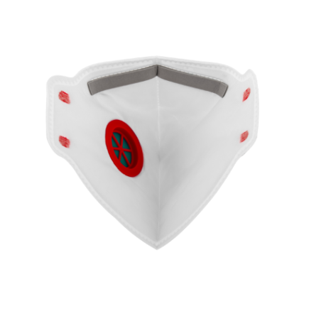 Masque jetable FFP3 NR D avec soupape