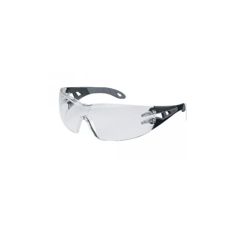 Lunettes PHEOS noires et grises en polycarbonate incolore