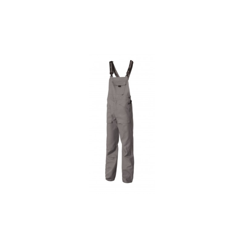 Cotte à bretelle Optimax grise taille 36 à taille 66