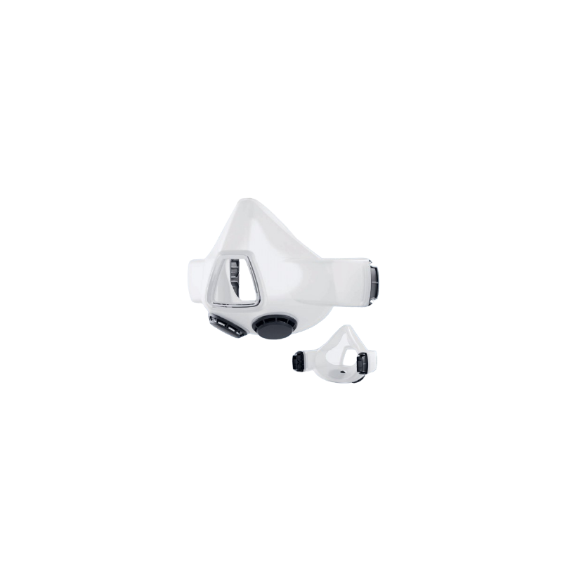 Demi masque silicone souple pour SWISS AIR taille S à taille L