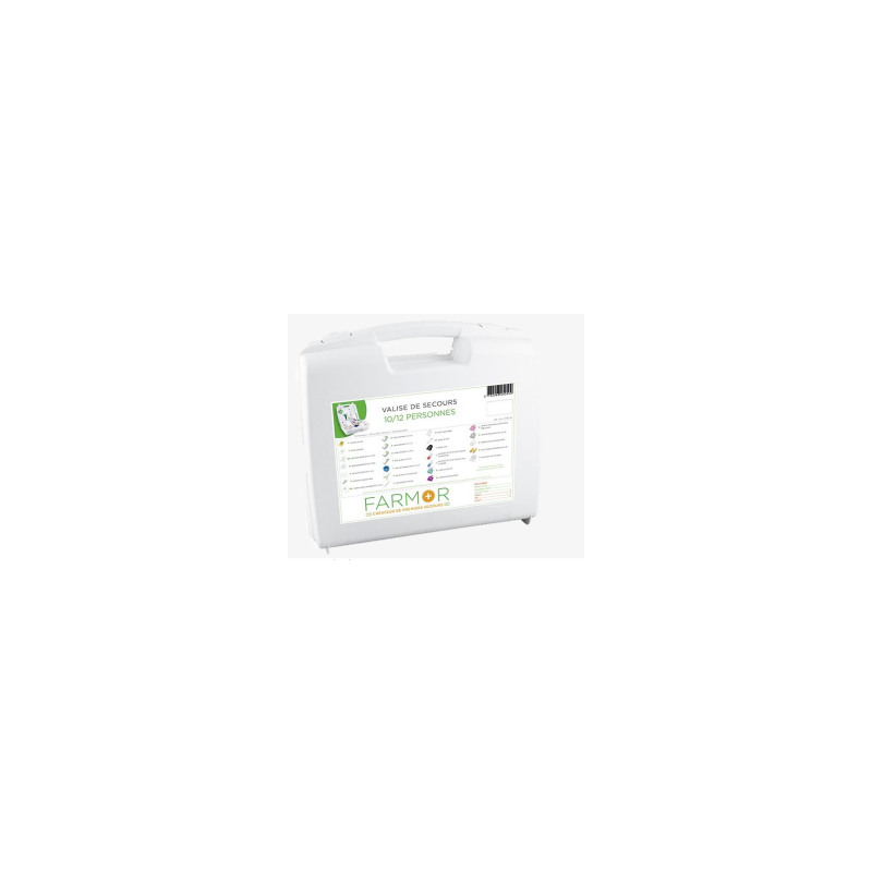 Valise de secours multirisques pour 10-12 personnes