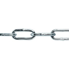 Chaîne droite zinguée diamètre  4 x 32 mm