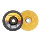Disque à ébarber à moyeu déporté 125 x 3.0 ACIER/INOX type 27