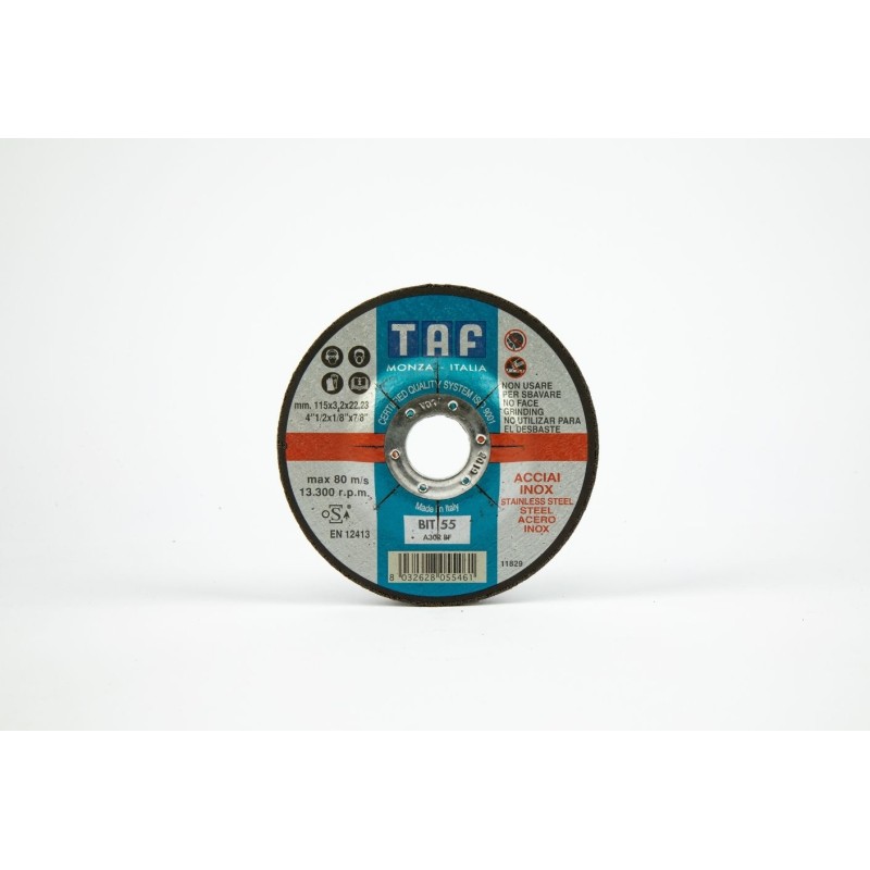 Disque à tronçonner 230 x 3.2 avec moyeu déporté