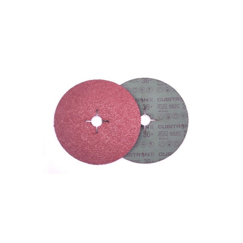 Disque fibre CUBITRON 982C diamètre 125 x 22 grain 60