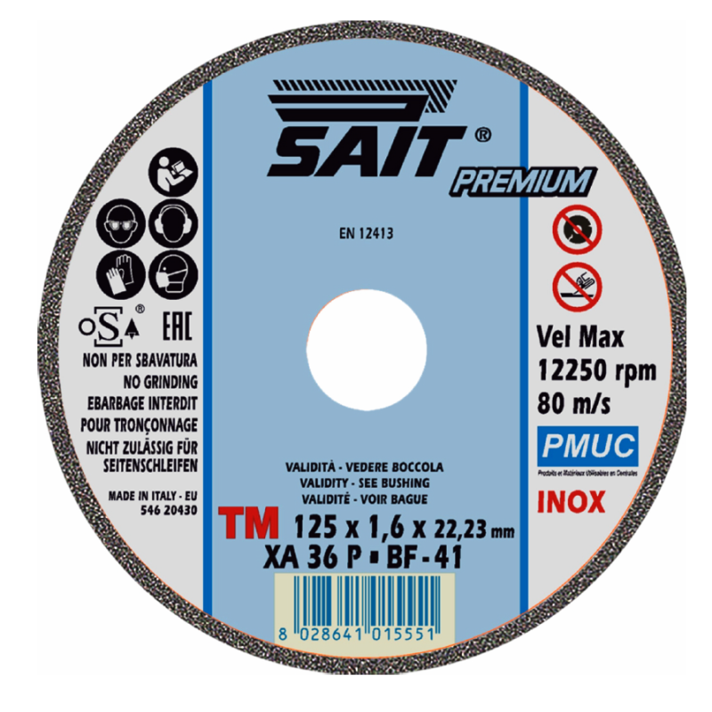 Disque à tronçonner PMUC