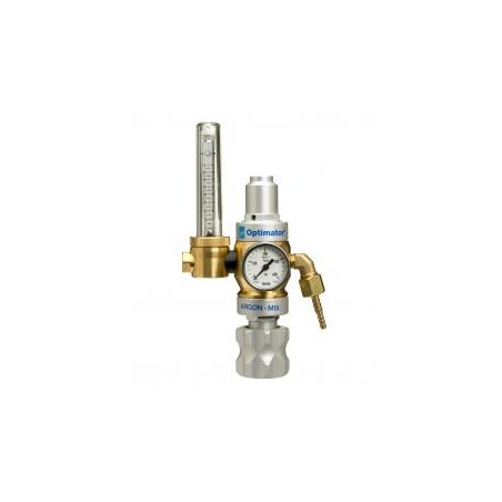 Détendeur débimètre OPTIMATOR argon/mixt 200 bars 20 L raccord G1/4"