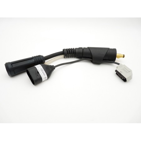 Adaptateur TIG RC FRONIUS C9B gachette et gaz
