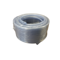 Tuyau PVC armé diamètre 8 X 14 (couronne 50 mètres)