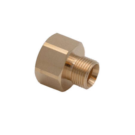 Adaptateur gaz femelle M12 x 1,0 mâle