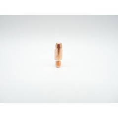 Tube contact M6 pour fil de 0.6 à 1.2 mm