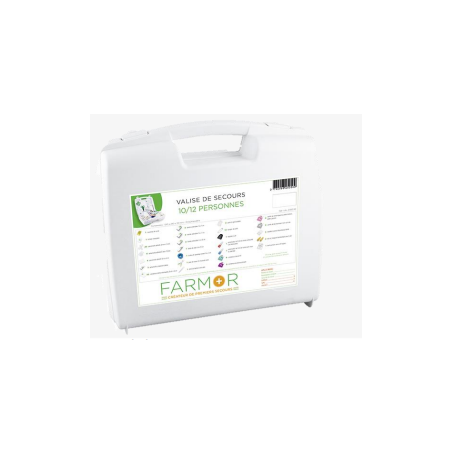 Valise de secours multirisques pour 10-12 personnes