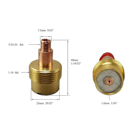 Diffuseur grand série courte diamètre 2.4 BRUT