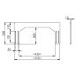 Bras de support double torches pour chariot autonome