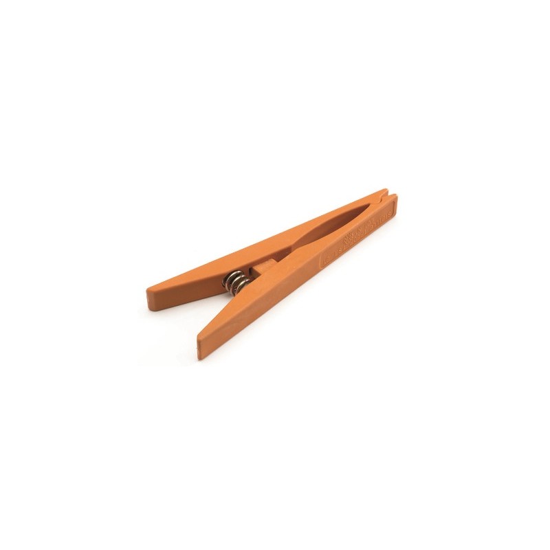 Pince orange de fixation pour nappe isolante