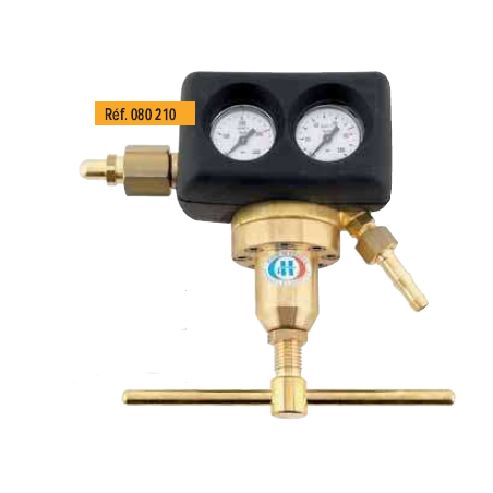 Détendeur HP gaz neutre blindé pression 65 bars