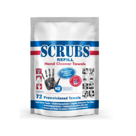 Lingettes SCRUBS en seau