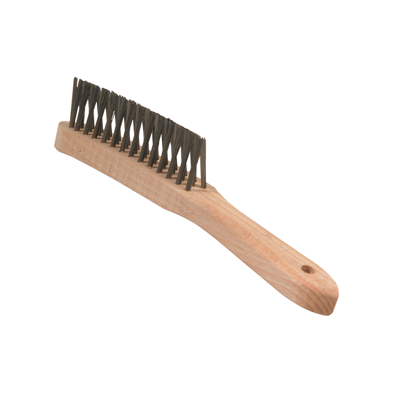 Brosse inox 3 rangs convergents