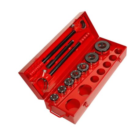 Filière manuelle 3/8"-2" coffret métal