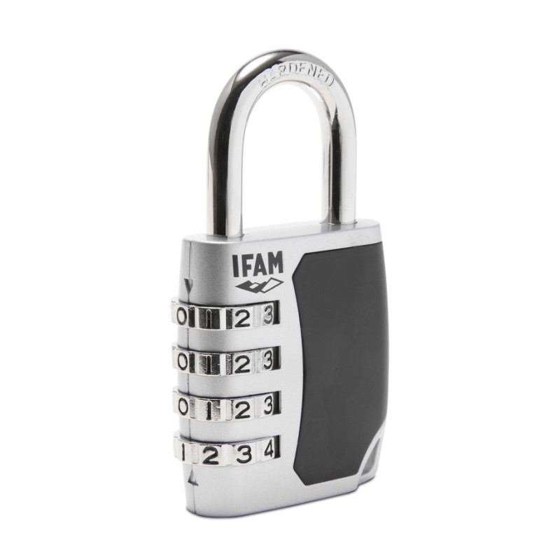 Cadenas avec 4 molettes de 10 chiffres chacun