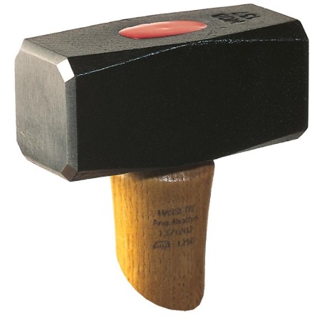 Massette angles abattus manche en frêne de 1,250 kgs