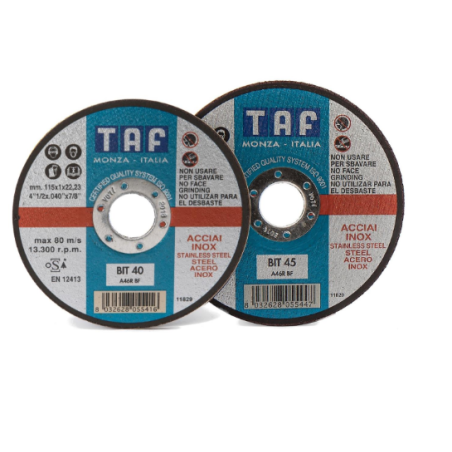 Disque à tronçonner 125 x 1.6 plat (acier/inox)