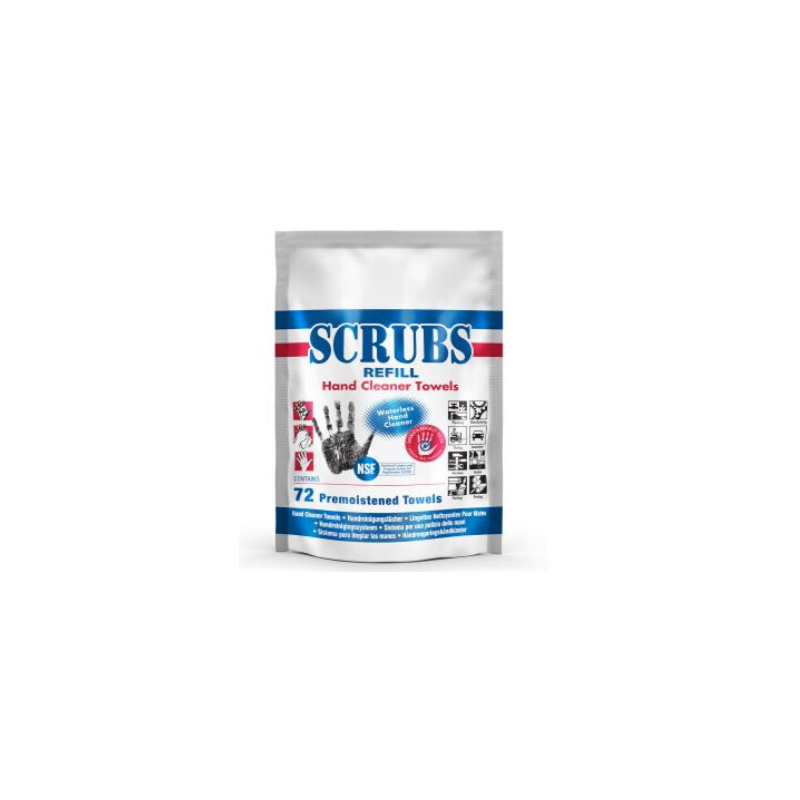 Lingettes SCRUBS en seau