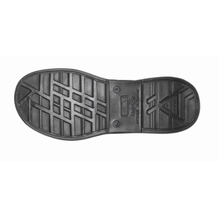 Chaussure basse GARY en cuir et nubuck à scratch S1P SRC ESD pointure 35 à pointure 48