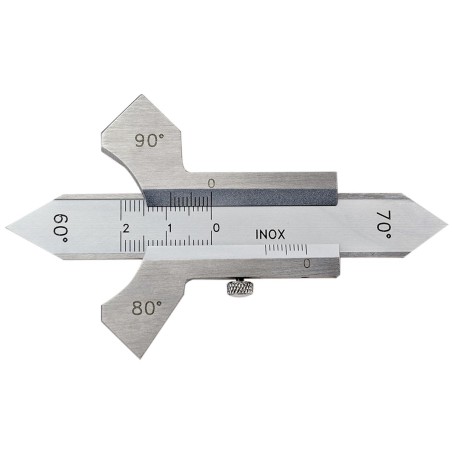 Calibre de soudeur 60° à 90 1/10ème