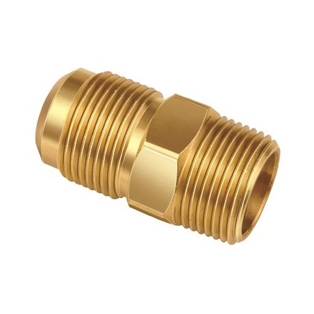 Mamelon 1/4" mâle flare SAE 1/2" MPT